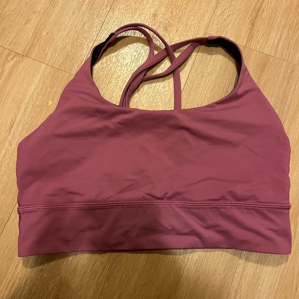 lululemon long energy sports bra